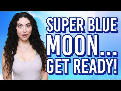 Full Super Blue Moon Angel Messages ✨