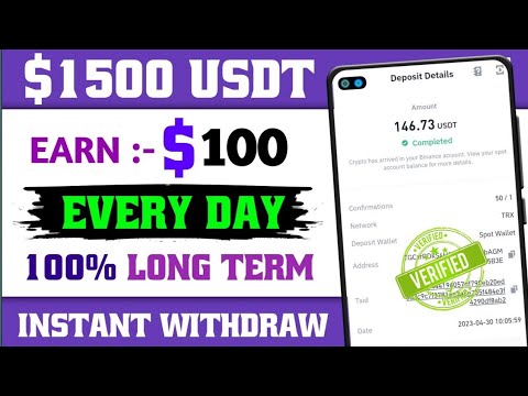 New usdt investment site | New Usdt Mining Site 50$ Daily earning site | free usdt mining site