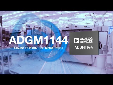 ADGM1144: 0 Hz/DC to 18 GHz, SP4T, MEMS Switch with the ADP7142 Linear Regulator