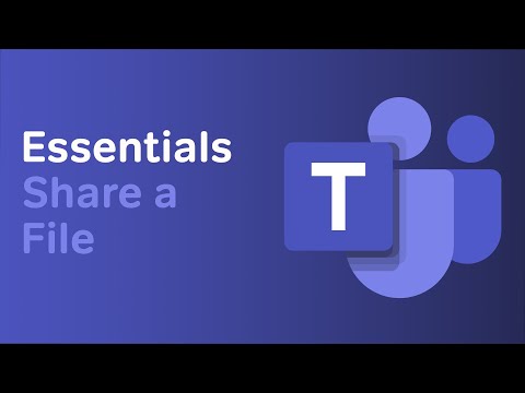 How to Share a File in a Channel | Microsoft Teams Essentials