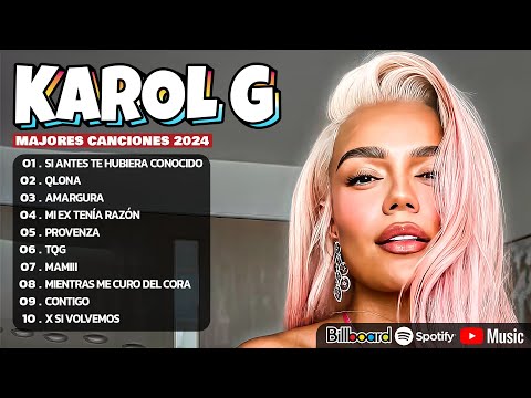 KAROL G Mix Mejores Canciones - Lo Más Popular de Karol G 2024