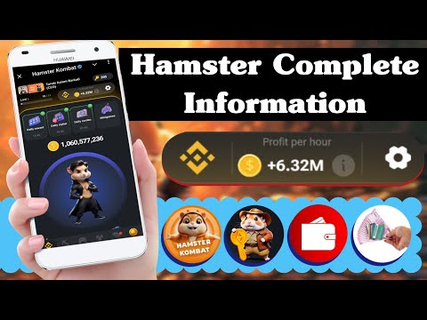 Hamster 🐹 Complete Information Wallet Link, Withdrawal, Key, Profit Per Hour