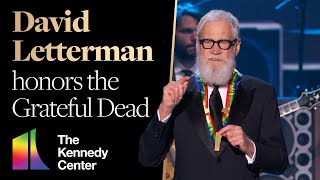 David Letterman honors the Grateful Dead | 2024 Kennedy Center Honors