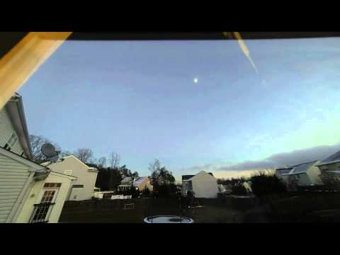 GoPro HD - Sunset moon timelapse