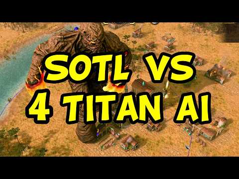 Age of Mythology Retold: 1v4 Titan AI