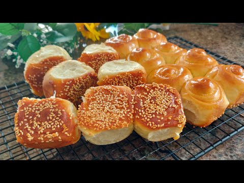 Honey crispy buns recipe, My childhood favorite bread