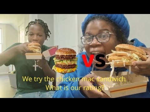 IS the Chicken Mac Sandwich BETTER Than the Big Mac?