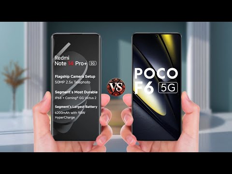 Redmi Note 14 Pro Plus Vs POCO F6 5G