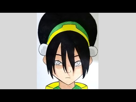 How to draw Toph from ALTA #shorts #short #artsyfam #art #anime #trending #viral #alta #aang #avatar