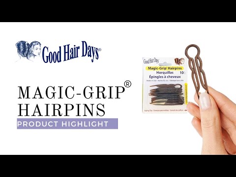 Magic-Grip Hairpins from Good Hair Days. What are Magic-Grip Hairpins?