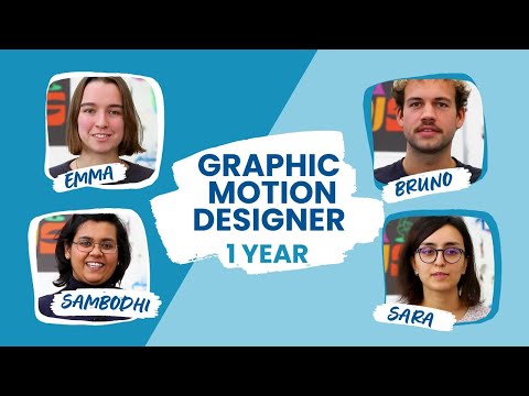 Become an experienced Graphic Motion Designer with GOBELINS