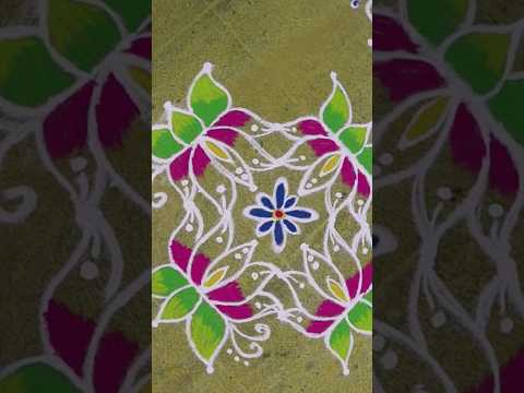 #rangoli #muggulu #kolam #rangolidesigns #trending #video #viralvideo #shorts #kolamdesigns