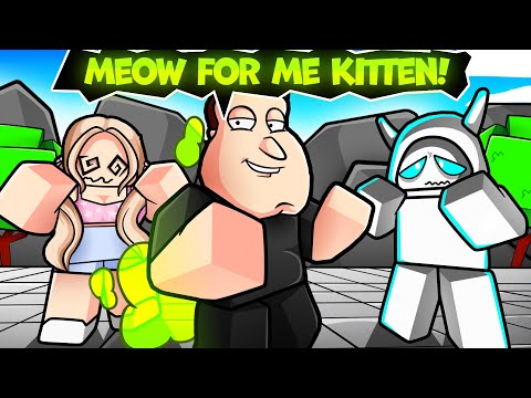 I Caught Him Protecting His Discord Kitten, So I Embarrassed Him.. (Strongest Battlegrounds)