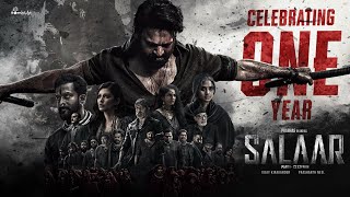 Celebrating 1 Year | Salaar Cease Fire | Prabhas | Prashanth Neel | Prithviraj | Hombale Films