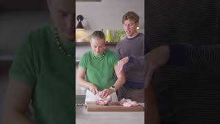 Chicken butchery with Max! #chicken #butchery #foodie #cooking #cookingathome #recipe #food52