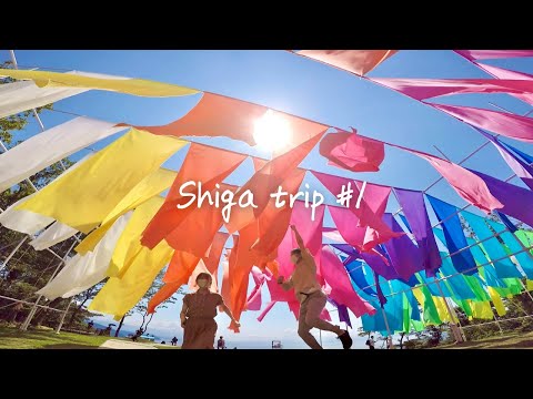 Shiga trip #1 | Colorful scenery on the hill nearby lake Biwa | Vlog