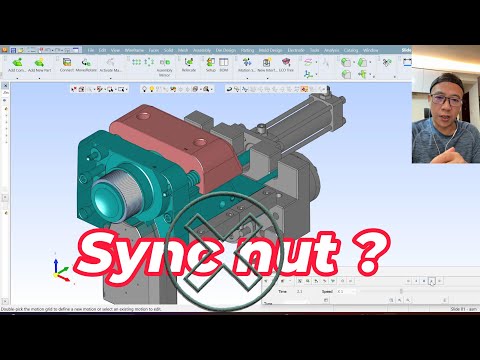 without sync nut | unscrew mold | simple