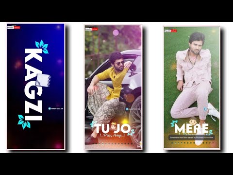 Vijay Devarakonda Lyrics Status Full Screen WhatsApp Status !! Lyrical WhatsApp Status Video !!