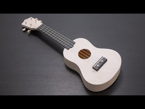 2000円で売っているウクレレ組み立てセットを作って初心者が演奏してみる！ Homemade Ukulele