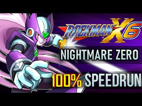 Megaman X6: Nightmare Zero (100% No Damage Completion Run)  Xtreme mode