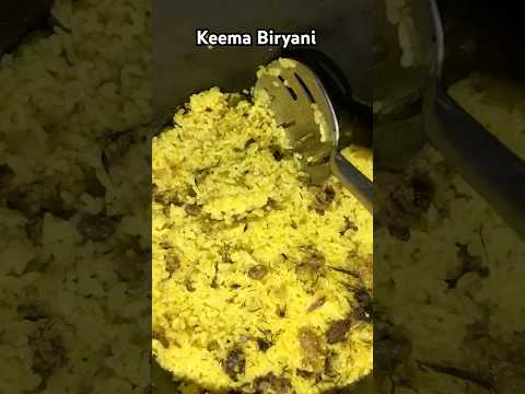 Keema biryani#spicykeemapulao#keema#food#foodies#asmrfood#shorts#pulao#muttonkeema#biryani#tasty