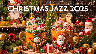 Christmas Jazz Music 2025 & Sweet Christmas Bossa Nova instrumental for Studying, Working, Holiday