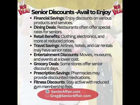 Unlocking Savings: A Guide to Senior Discounts!