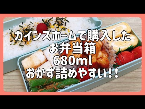 【娘のお弁当作り】お弁当のおかずをパズルのように詰めていく！！