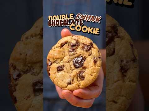 Double Chunk Chocolate Cookies 🍪 for Vegans