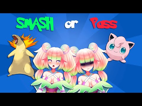 【Pokemon Smash or Pass】ONLY GEN 1 to 5, I DON'T KNOW THE OTHERS 🦑🛐【VAllure】