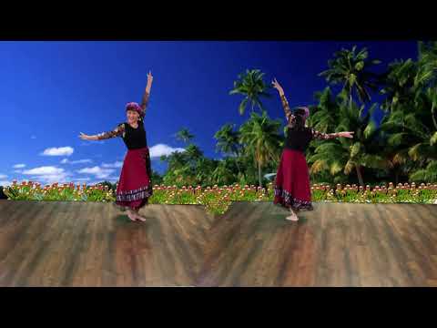 学跳中国民族舞蹈（Learn Chinese Folk Dance），藏族舞【我的九寨】正面 背面