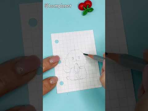 Как нарисовать милого Зайку 🐰 #shorts How to draw a cute Bunny easy