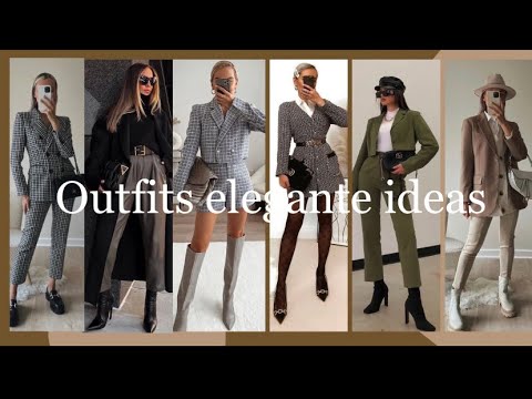 Outfits elegant trendy |2024| best outfits elegants ideas 2025 / lookbook for winter & autumn