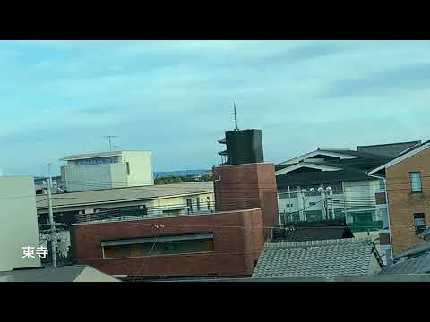 東海道新幹線 のぞみ42号 新大阪〜新横浜間  薄暮〜夜景車窓 2019年5月16日