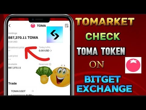 How To Check TOMA TOKEN ON BITGET EXCHANGE Account:Tomarket Toma Token Received on Bitget Exchange