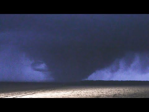 MASSIVE EF4 TORNADO STRIKES MISSISSIPPI-Rolling Fork, MS Destruction-Violent Tornado