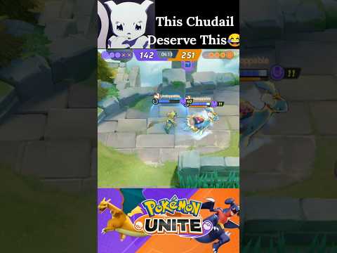 This chudail deserve this 😂|| Pokemon unite