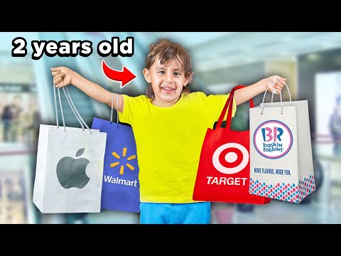 2 Year Old goes Shopping on his OWN!