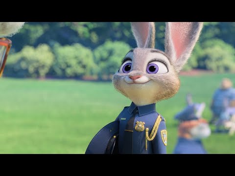 주디 경찰학교 수석 졸업 장면 | 주토피아 (Zootopia, 2016) [4K]