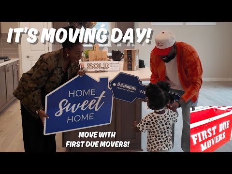 IT'S MOVING DAY!! MOVE WITH US INTO OUR NEW HOUSE