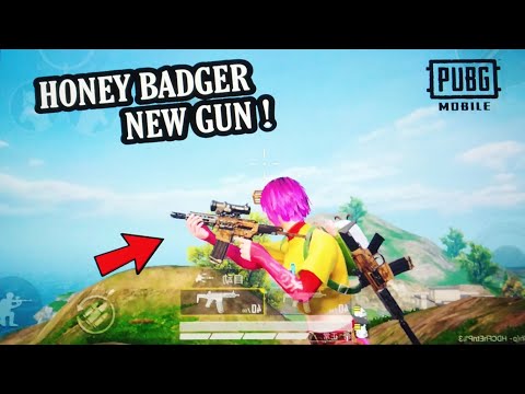 New HONEY BADGER Gun PUBG Mobile | New AR Gun Of 7.62 is here | Honey Badger First Look Gameplay !