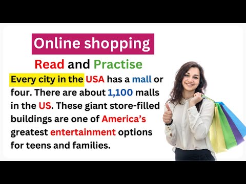 English Reading Practice and Pronunciation | Improve Your English Level | Reading with Shopping Mall