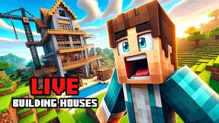 Minecraft Live building | Subscribe🎁 #minecraftlive  #shortslive #livegaming