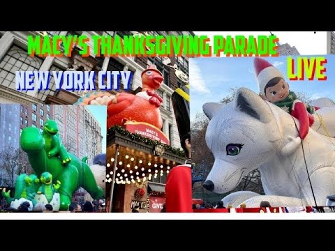 New York:  After Thanksgiving  Parade | Raining Times Square