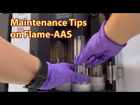 Basic Maintenance tips on Flame AAS