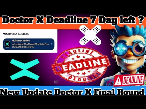 Doctor X Dead Line BiG Update || Doctor X New Update ||  Doctor X Distribution important