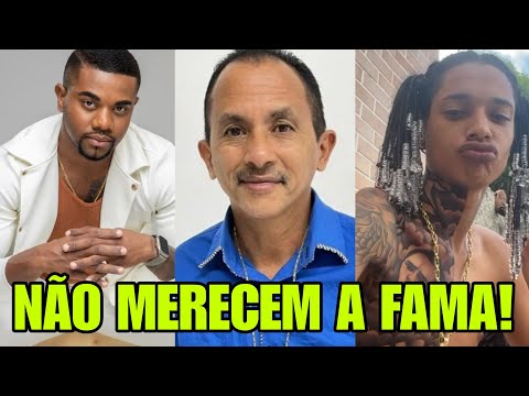 8 FAMOSOS que NÃO MERECEM a FAMA QUE TEM