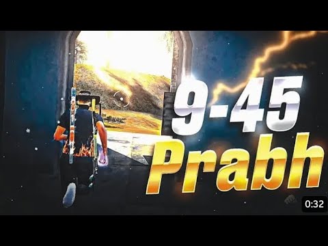 Prabh - 9:45 Free Fire Montage🗿🍷🥵  | free fire song status | free fire status | ff status