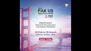 Silicon Valley Program For Pakistani Entrepreneurs