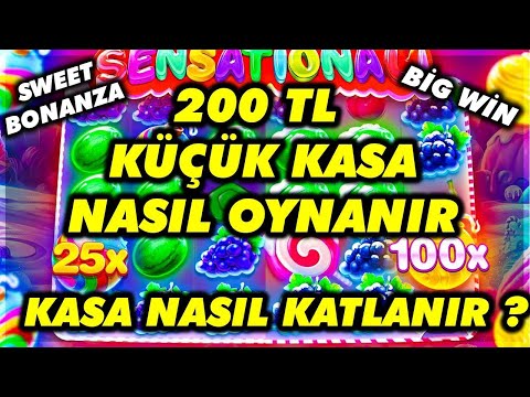 SWEET BONANZA KÜÇÜK KASA NASIL KATLANIR EFSANE AYAR ALL İN REKOR KAZANÇ #sweetbonanza #slot #casino